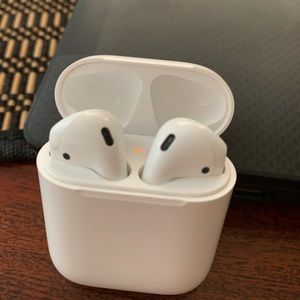 Authentic Apple AirPods with charging case